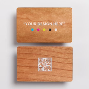 Wooden Business Cards