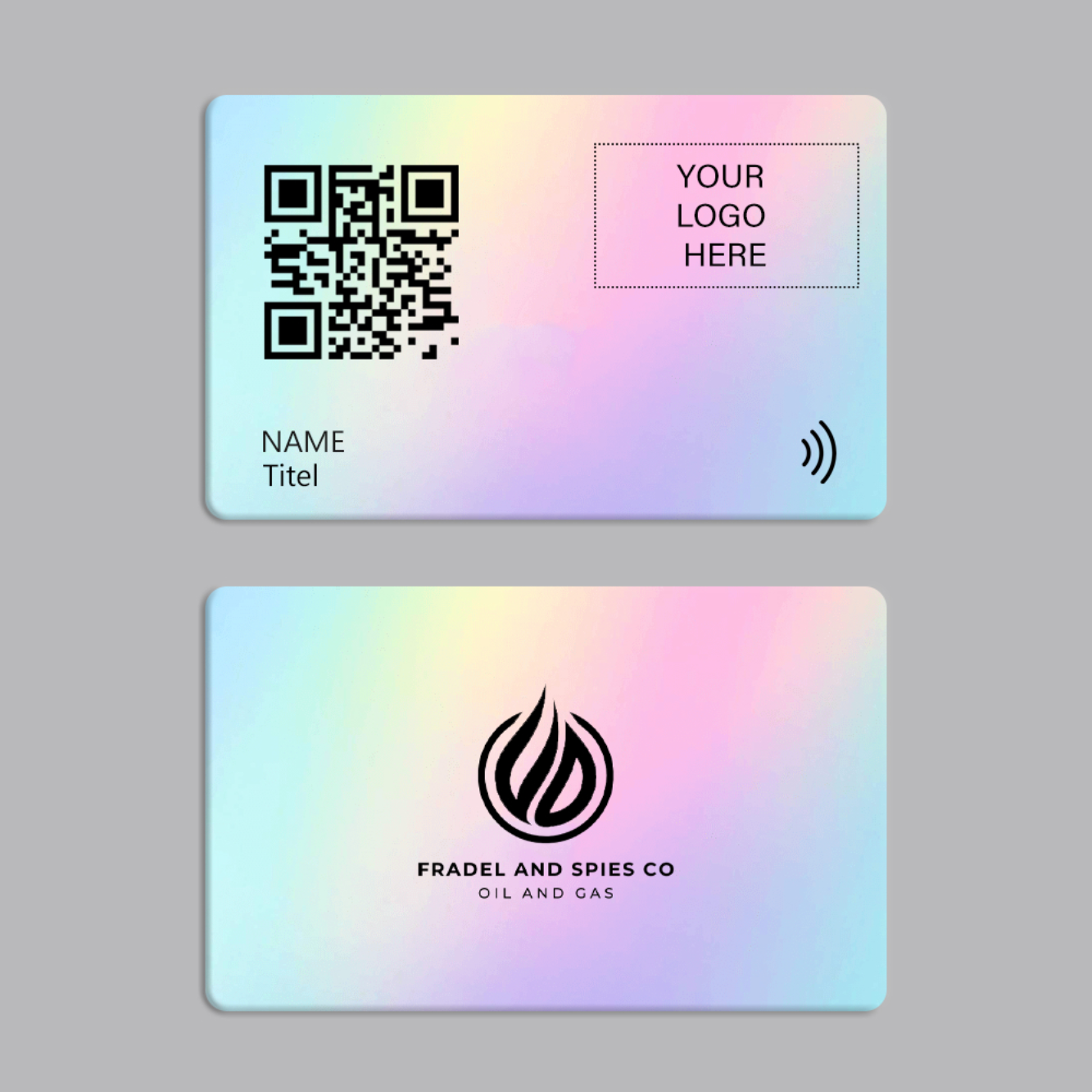 Hologram PVC | Digital Business Card