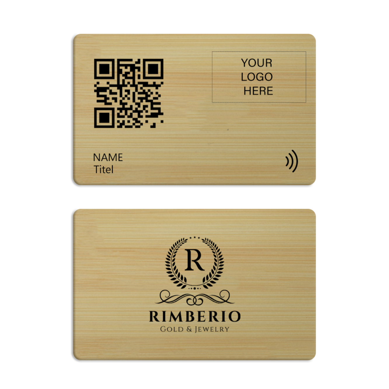 Bamboo Digital Business Card