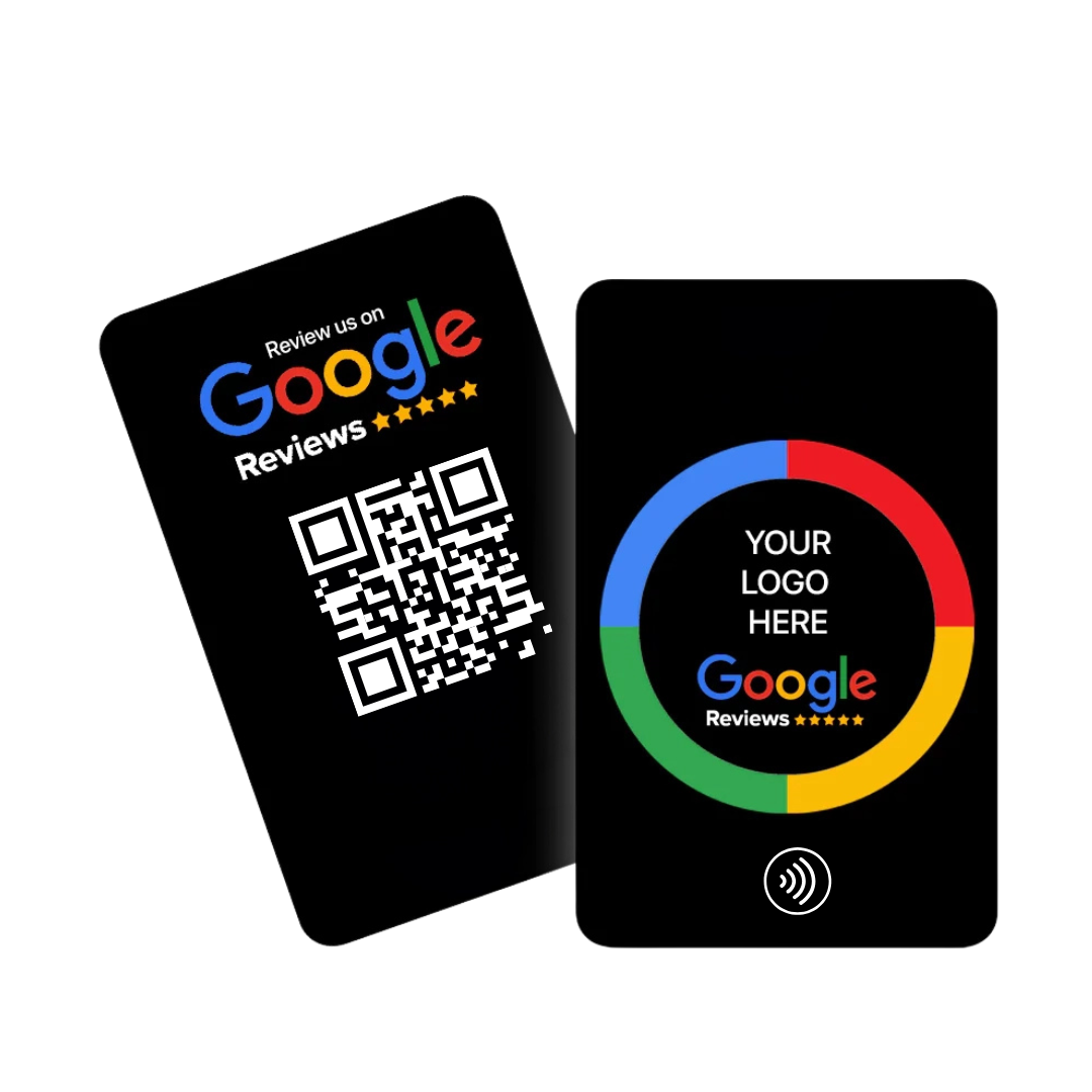 Google Review Card Black | NFC Card