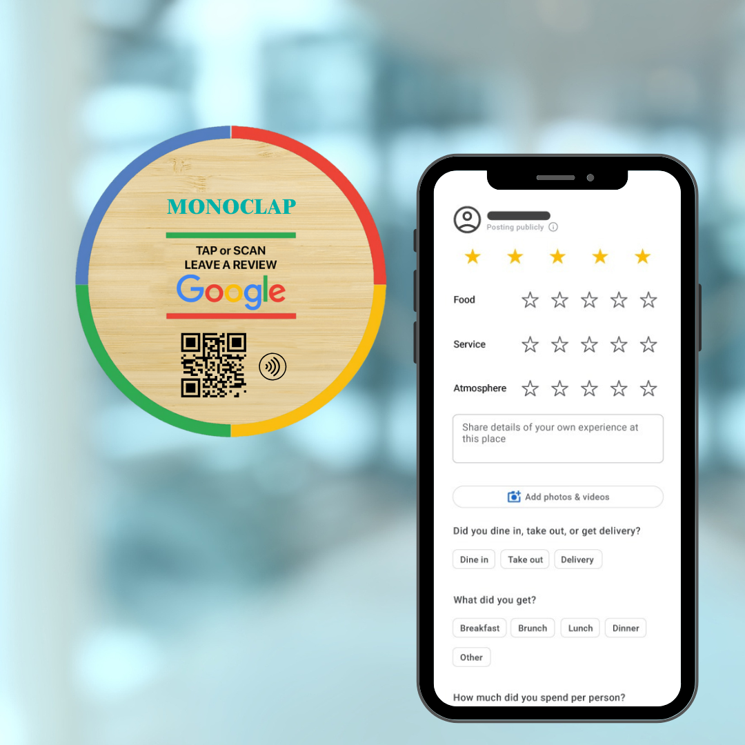 Google Review BAMBOO NFC Tag | reviews for google
