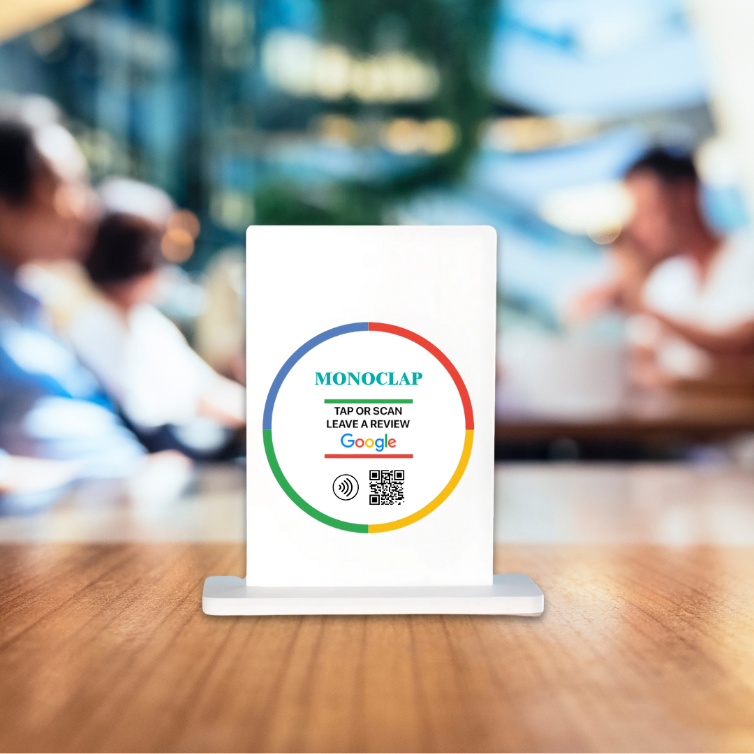 Google Review Table TalkerS | NFC Tag & QR Code