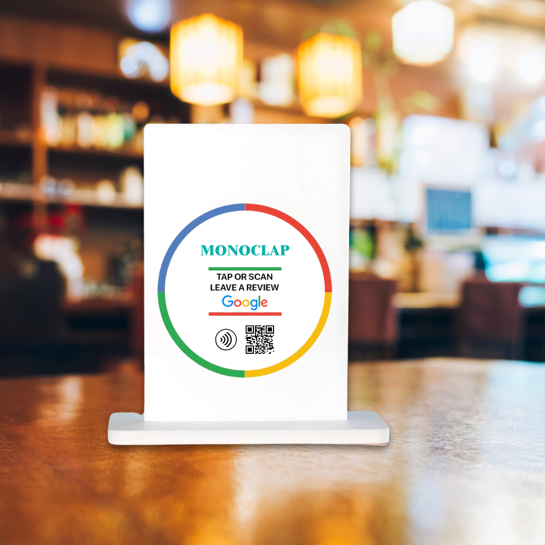 Google Review Table TalkerS | NFC Tag & QR Code