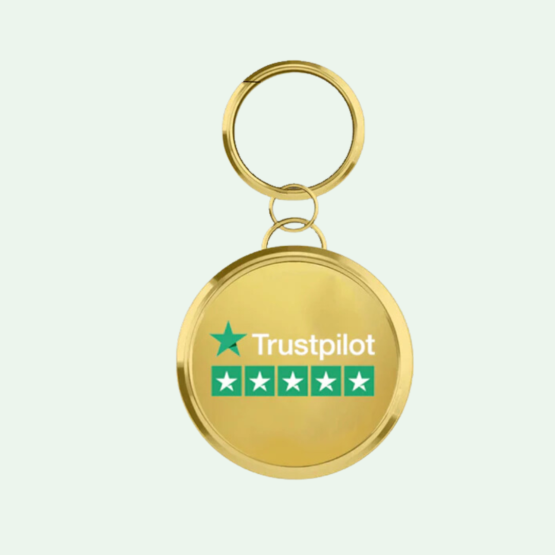 Trustpilot Review Keychain | NFC TAG