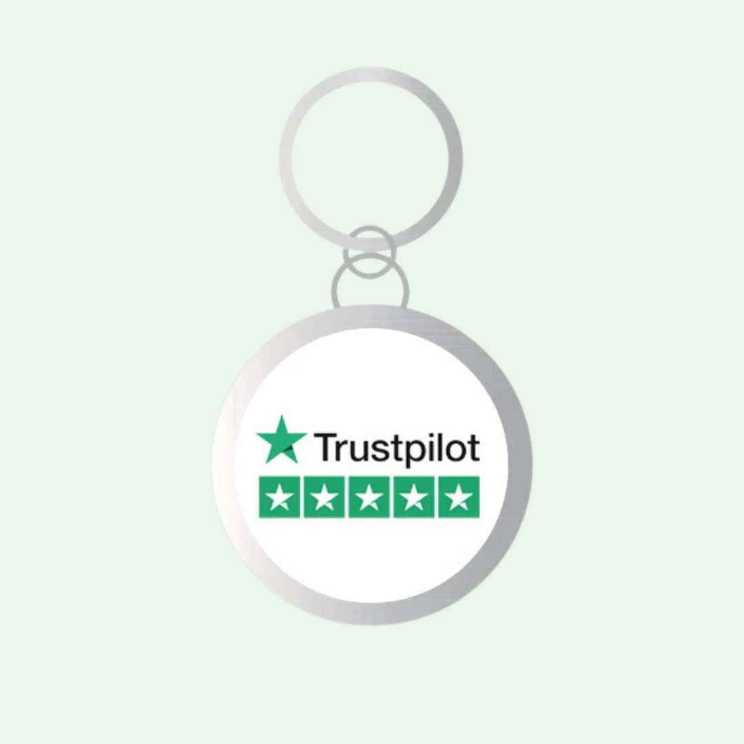 Trustpilot Review Keychain | NFC TAG