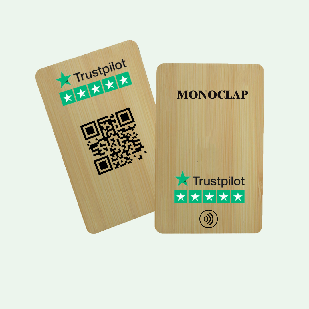 Trustpilot Bamboo NFC Card | reviews for Trustpilot