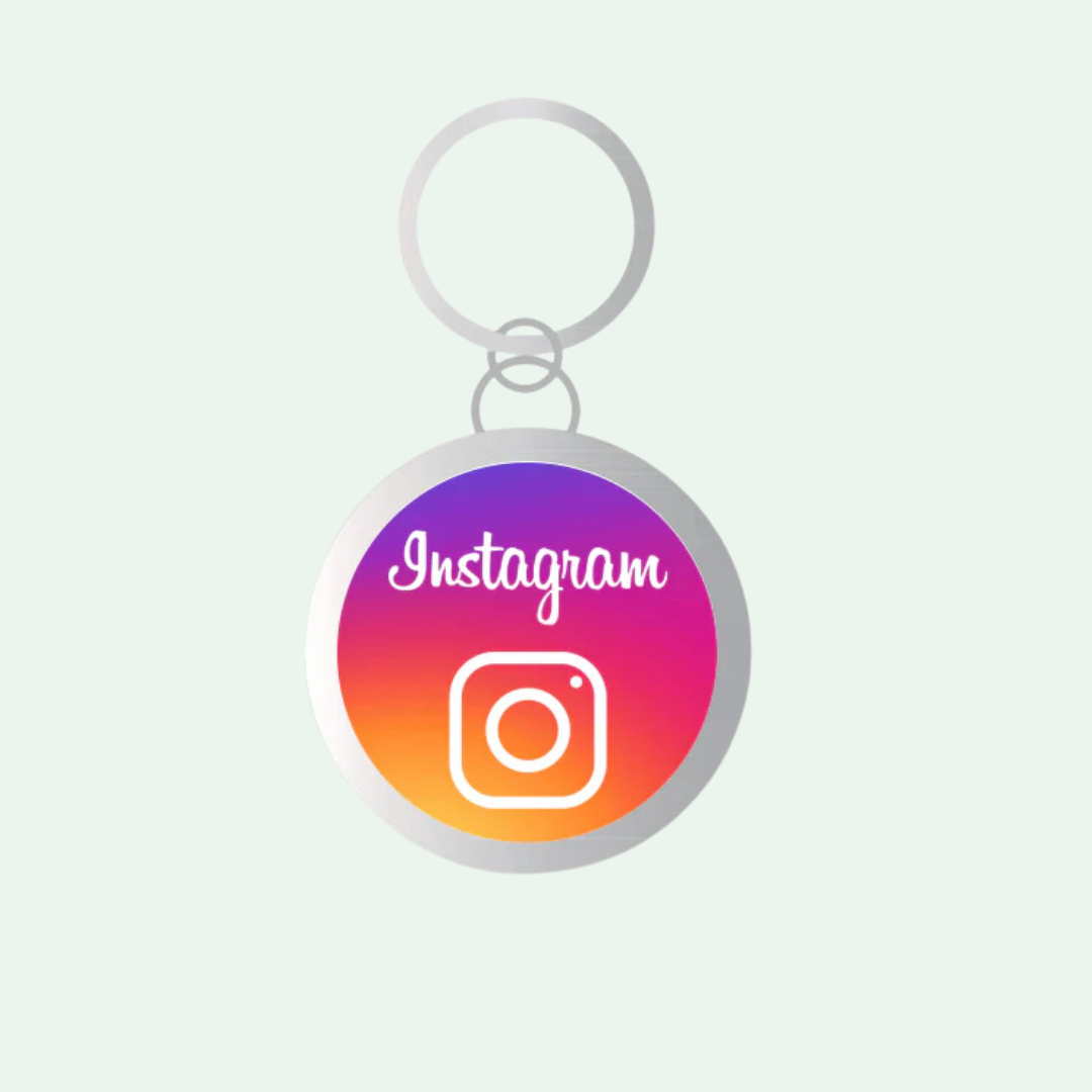 Instagram NFC Keychain