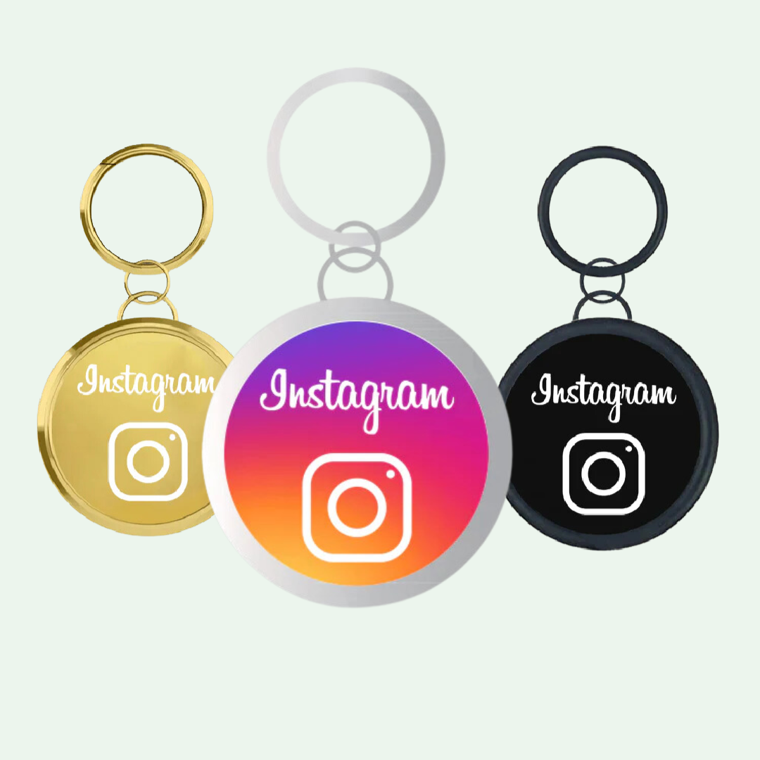 Instagram NFC Keychain