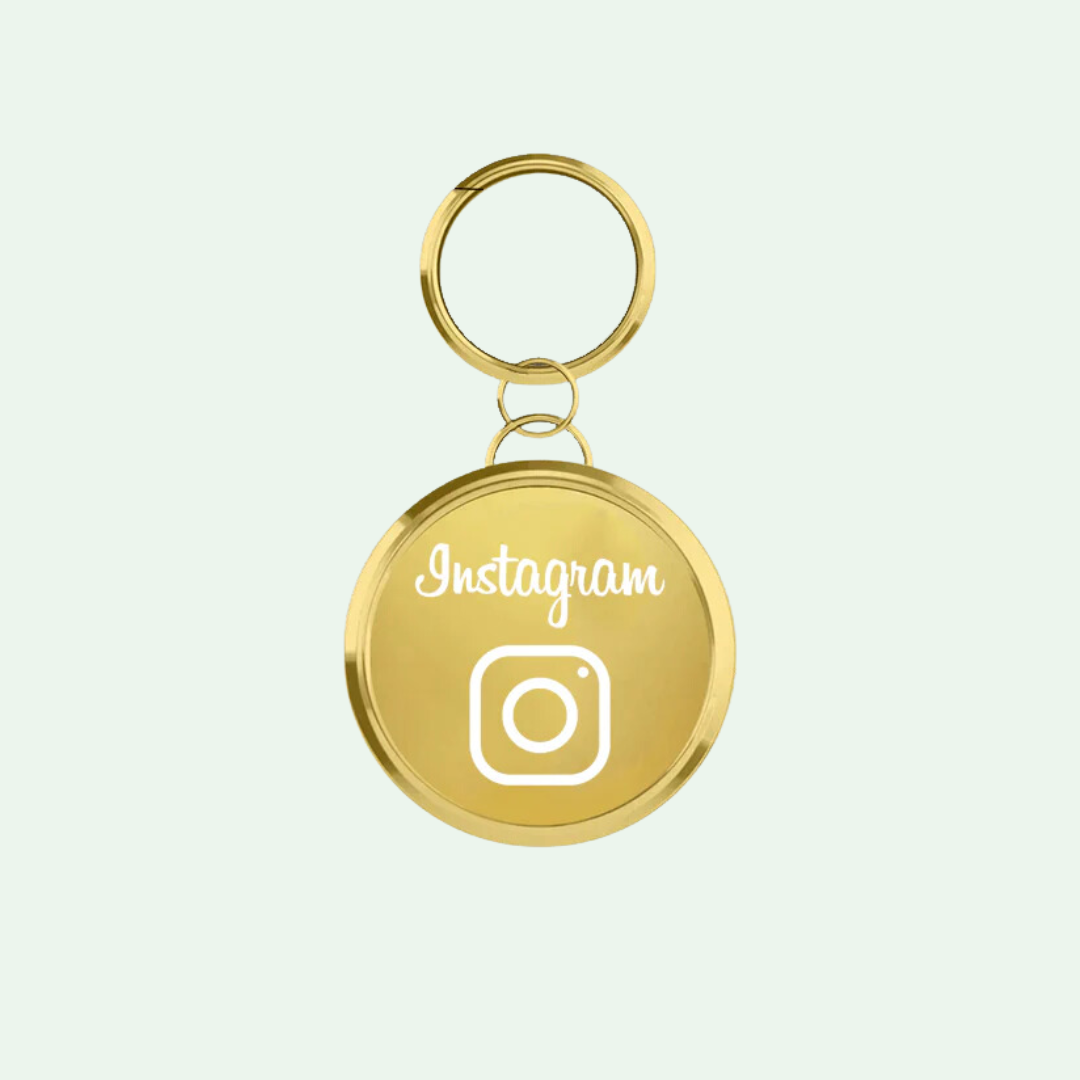 Instagram NFC Keychain