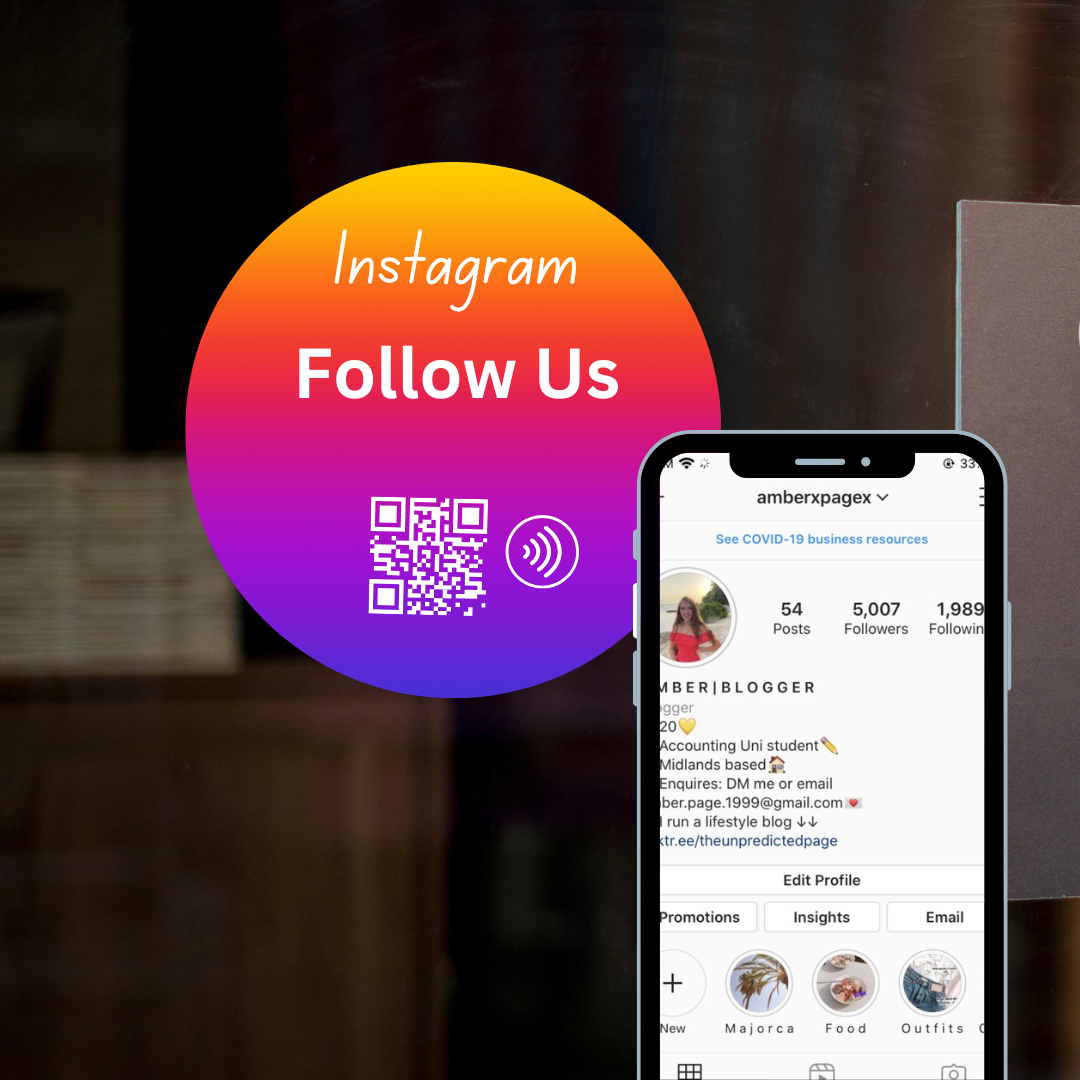 Instagram NFC TAG | Instantly increase your followers