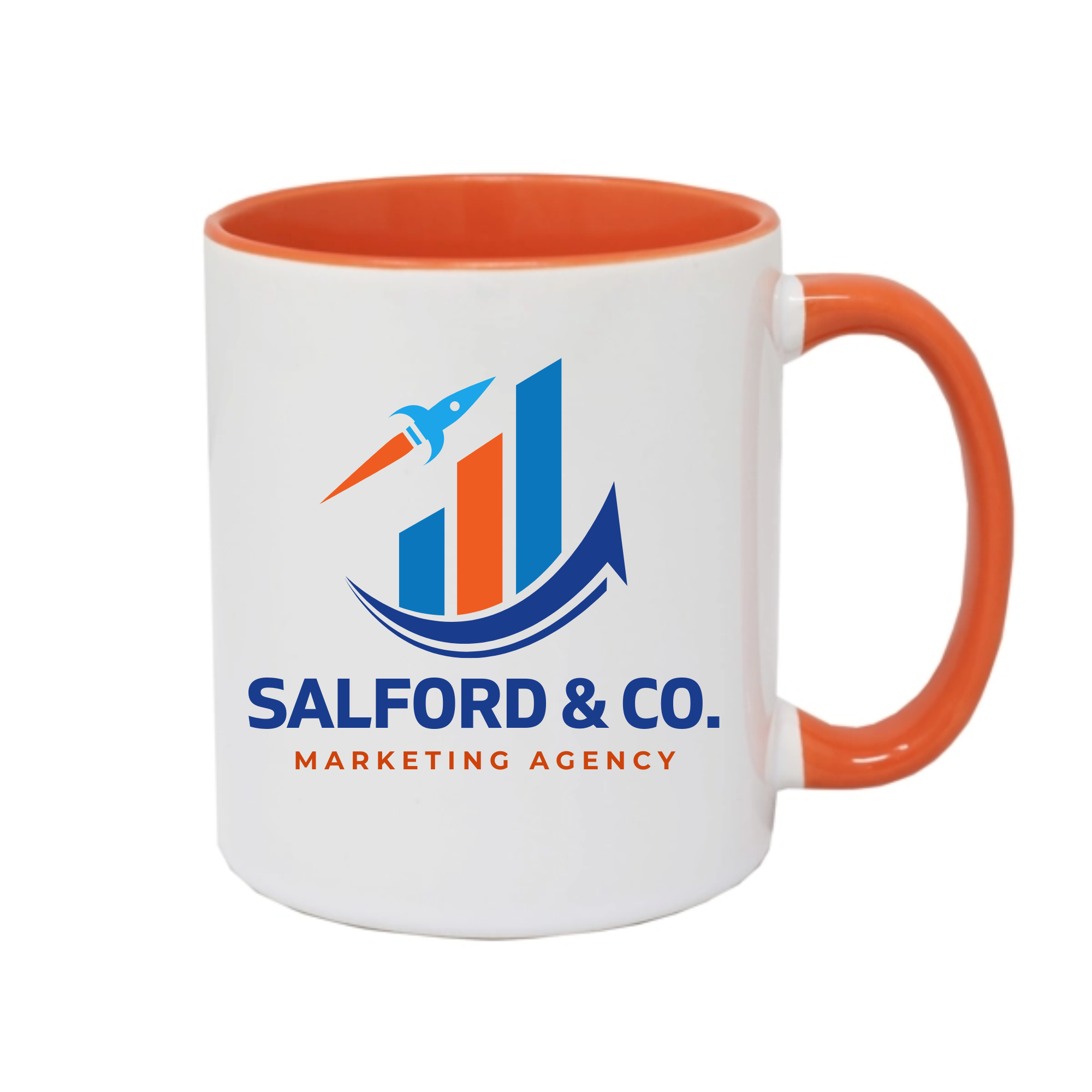 Colour  Handle Mug 11oz