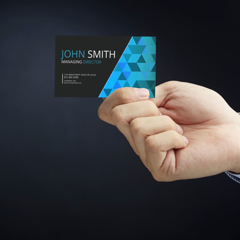 business cards 350gsm Single Side