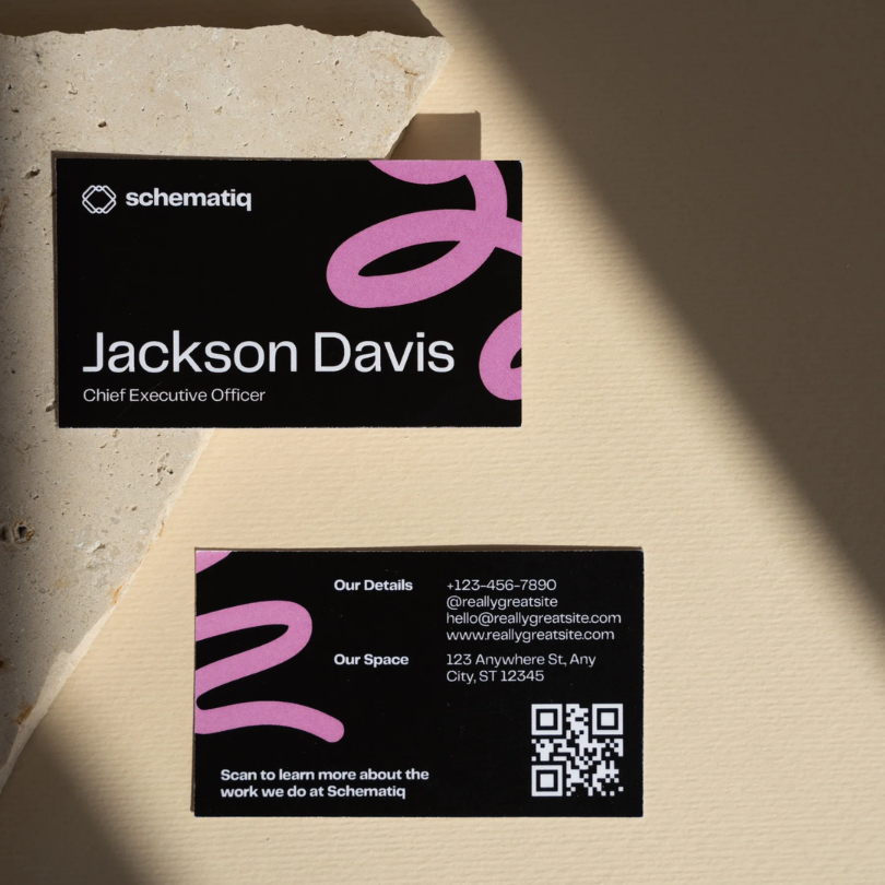 business cards 350gsm Single Side