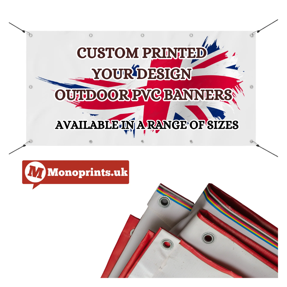 Outdoor Eyelet Banner Printed Heavy Duty Custom PVC Advertising Sign