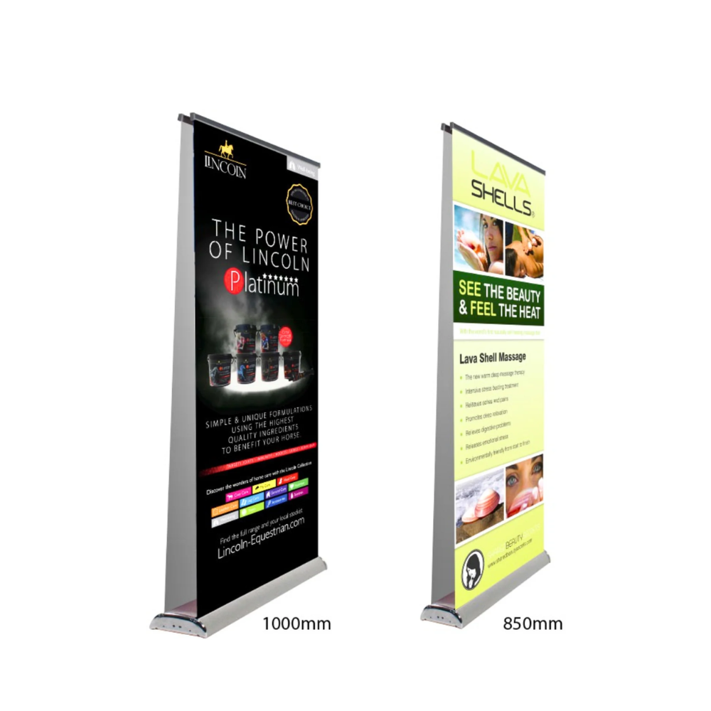 Pop Up Roller Banners Double Sided