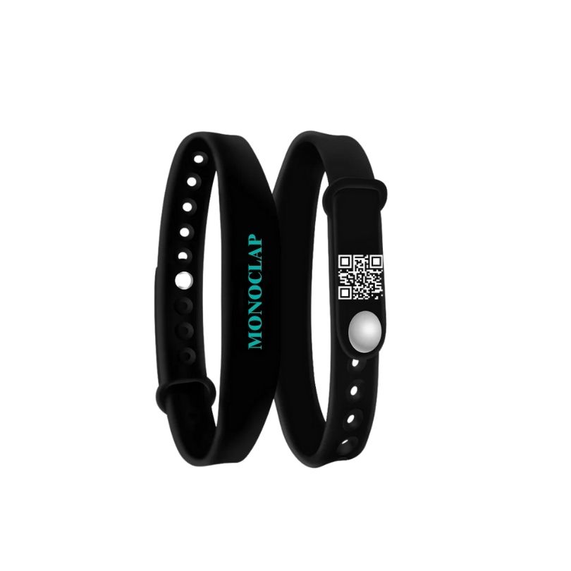 Black Wristband | Digital Business Card