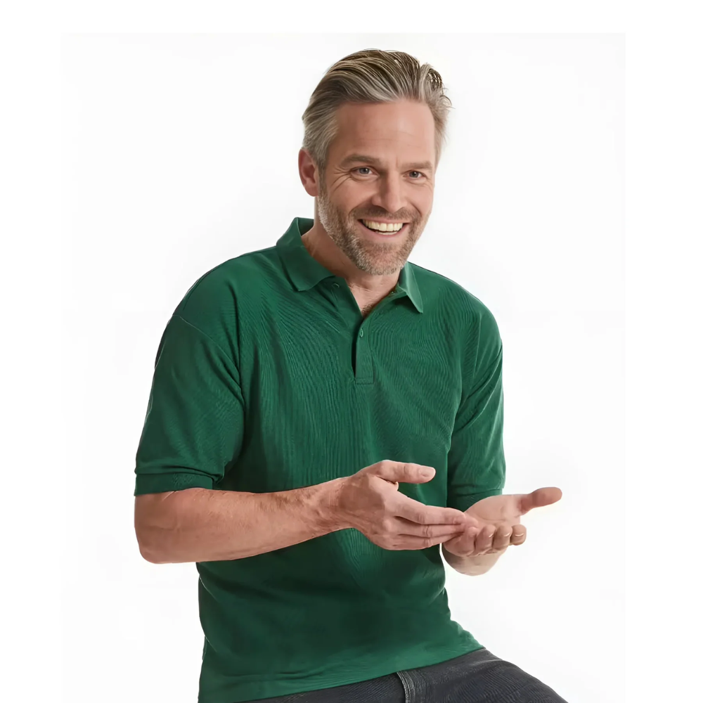 Russell R539M - Durable Classic Polycotton Polo for Work & School