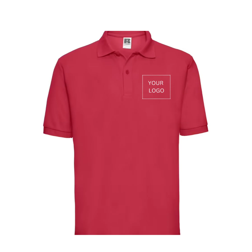 Russell R539M - Durable Classic Polycotton Polo for Work & School