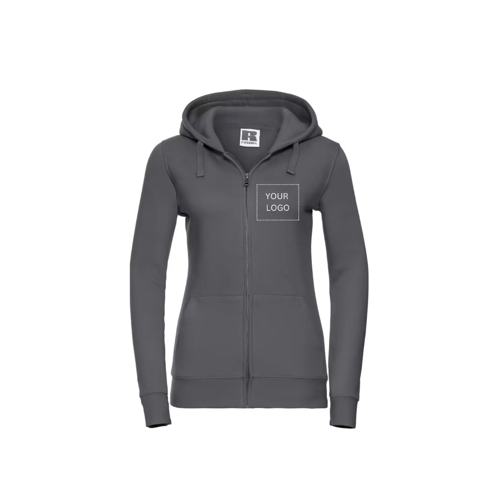 Russell R266F - Premium Ladies Full Zip Fleece Hooded Sweatshirt