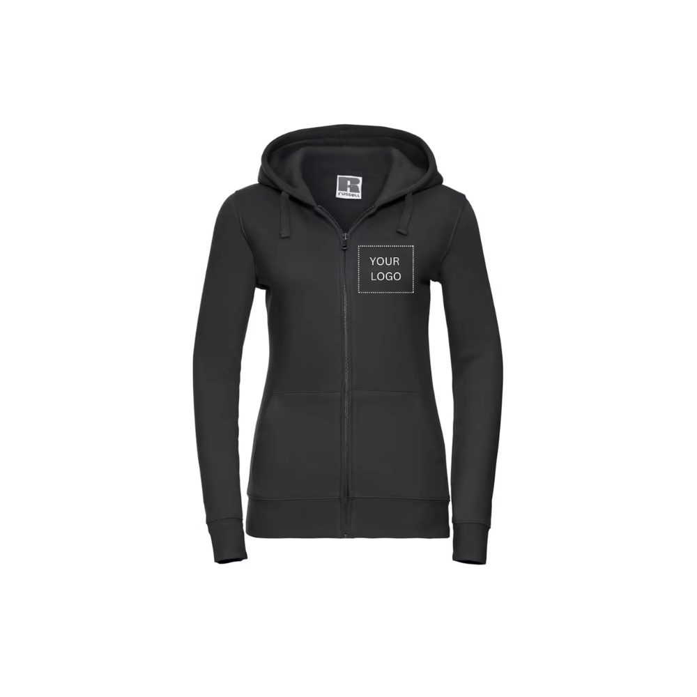 Russell R266F - Premium Ladies Full Zip Fleece Hooded Sweatshirt