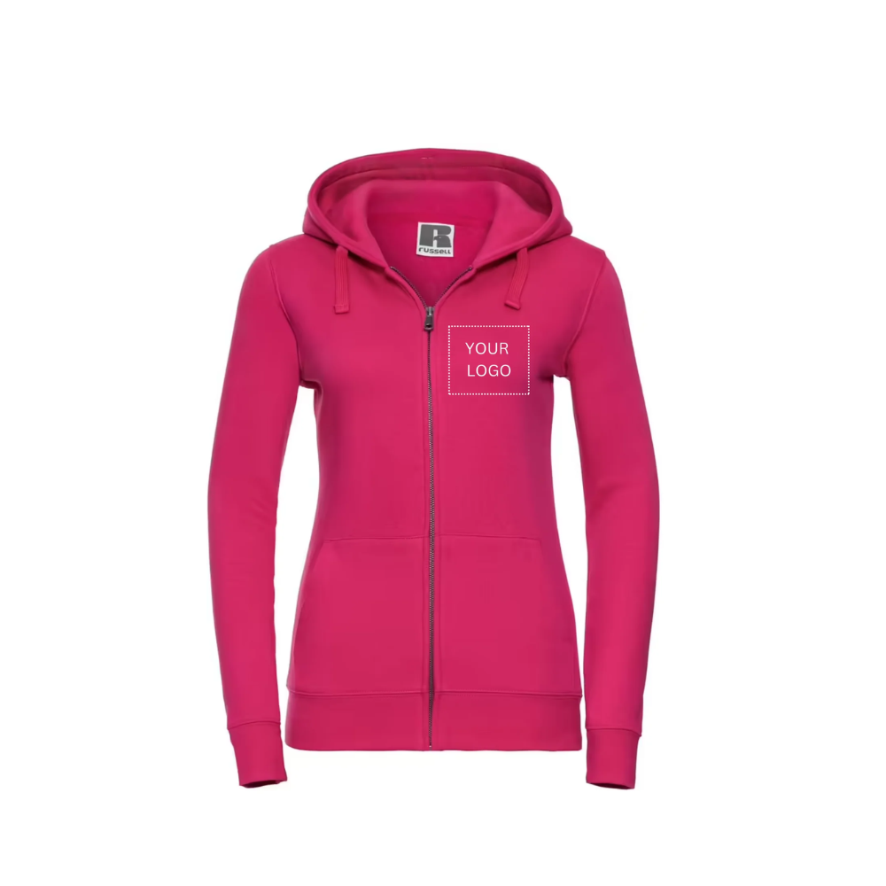 Russell R266F - Premium Ladies Full Zip Fleece Hooded Sweatshirt