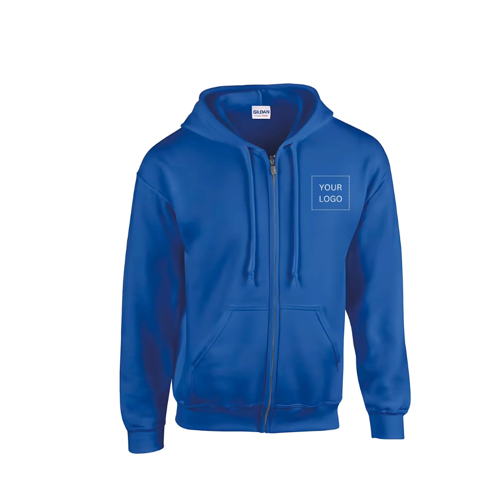 Gildan - Ultra Soft Full Zip Hooded Sweatshirt with Pockets