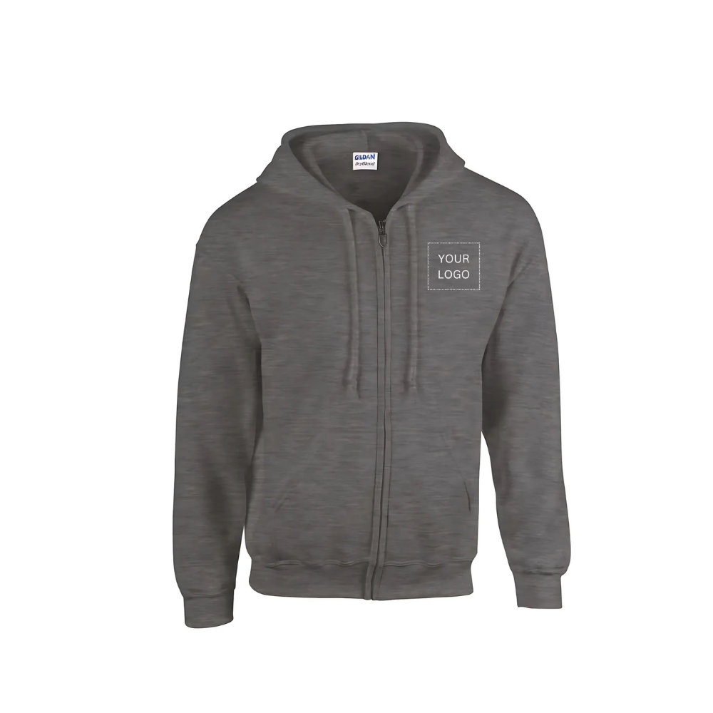 Gildan - Ultra Soft Full Zip Hooded Sweatshirt with Pockets